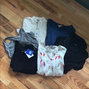 Size Large 6 Piece Bundle All Tops